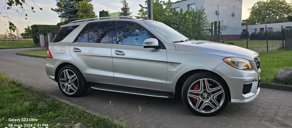 Mercedes-Benz ML cena 155000 przebieg: 163000, rok produkcji 2014 z Swarzędz małe 631